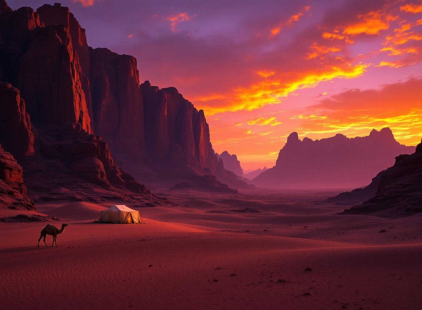 Dune: Part Two filming locations in Wadi Rum — the real desert of Arrakis