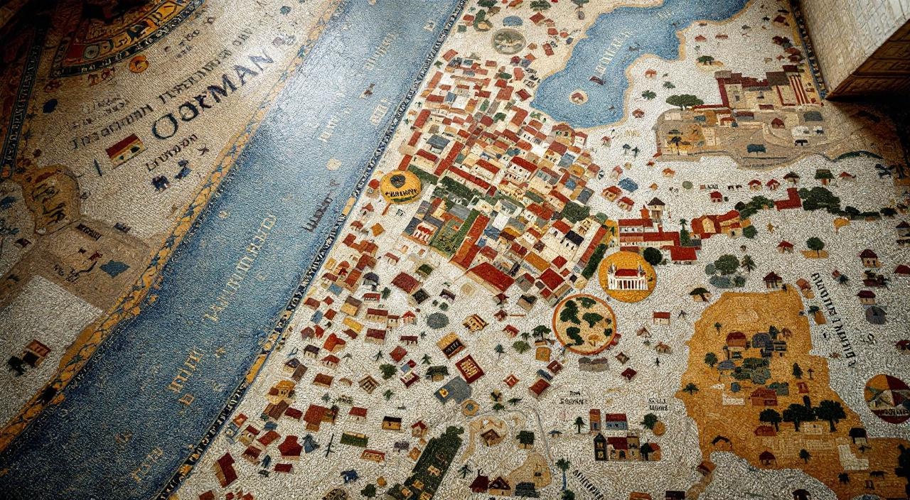Madaba Map guide: the 6th-century mosaic that maps the Holy Land